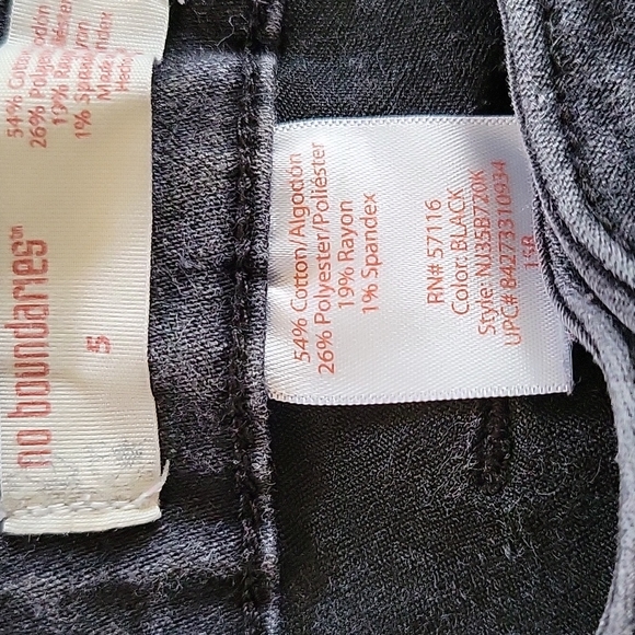 Skinny Black Jeans Size 5 - Picture 4 of 5